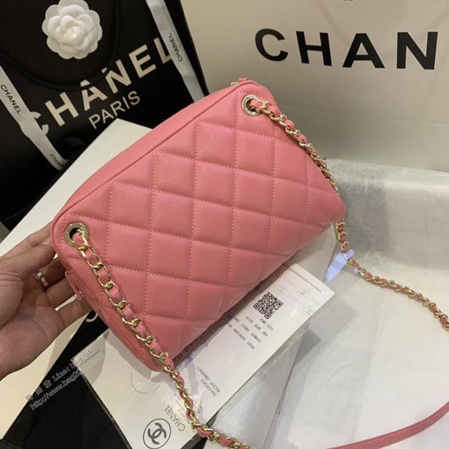 Chanel女包 AS1367# 2020新款球紋與羊皮版二合一鏈條包 香奈兒單肩斜挎女包  djc4022